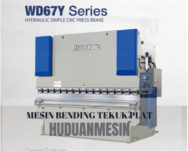 Mesin bending tekuk plat 63T/2500.