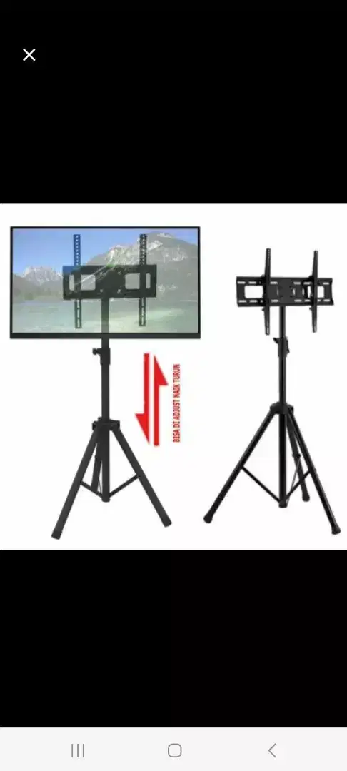 Tripod Speaker, Tripod Tatakan Proyektor dan Stand Tripod TV 24-43