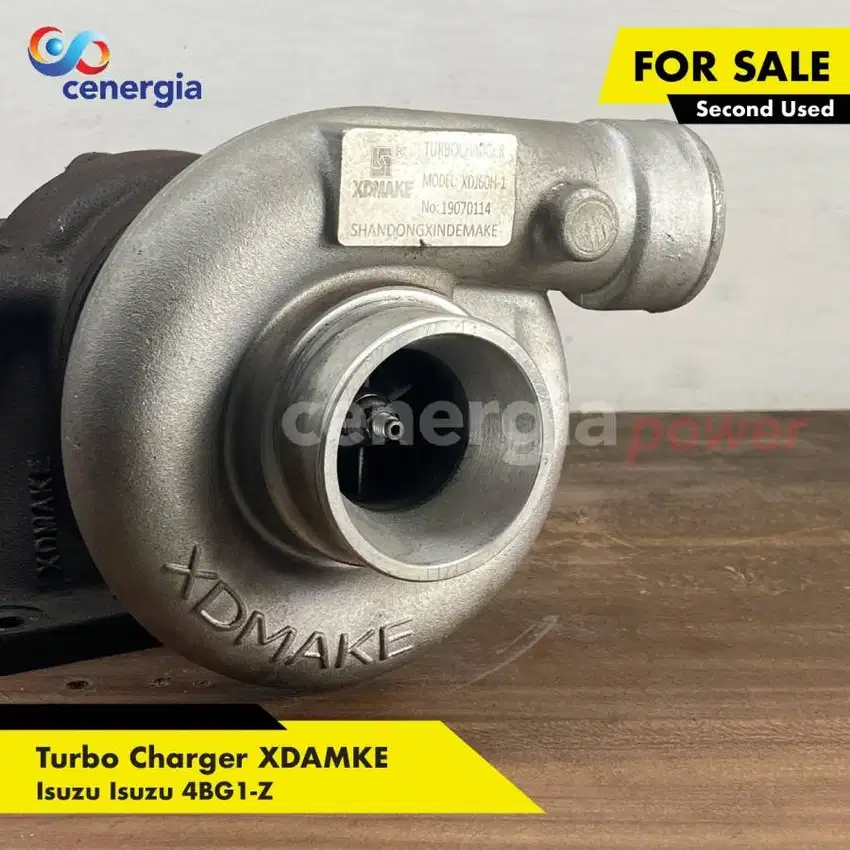 Part Copotan - Turbocharger genset ISUZU 4BG1-Z - XDMAKE XDJ60H-1