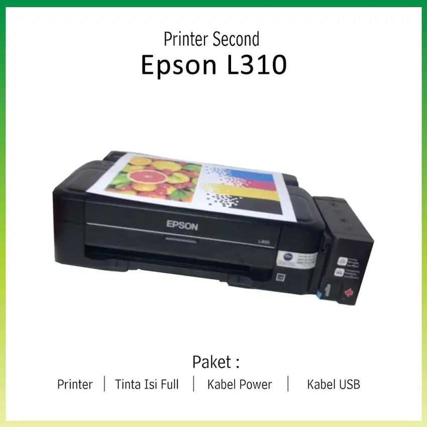 PRINTER EPSON L310 SECOND