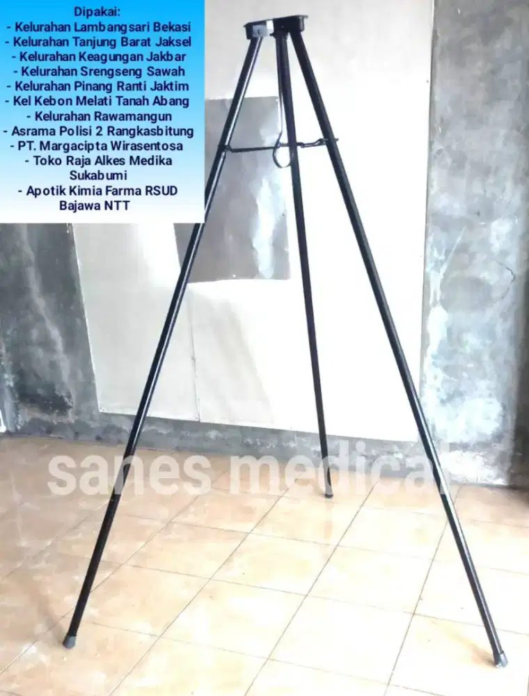 Graris Ongkir Tripod Timbangan Badan 200 kg Bayi Dacin Tripot Posyandu