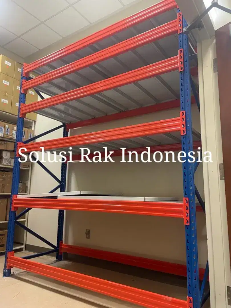 RAK SHELVING 1000KG PER SUSUN SIAP KIRIM HARGA PABRIK