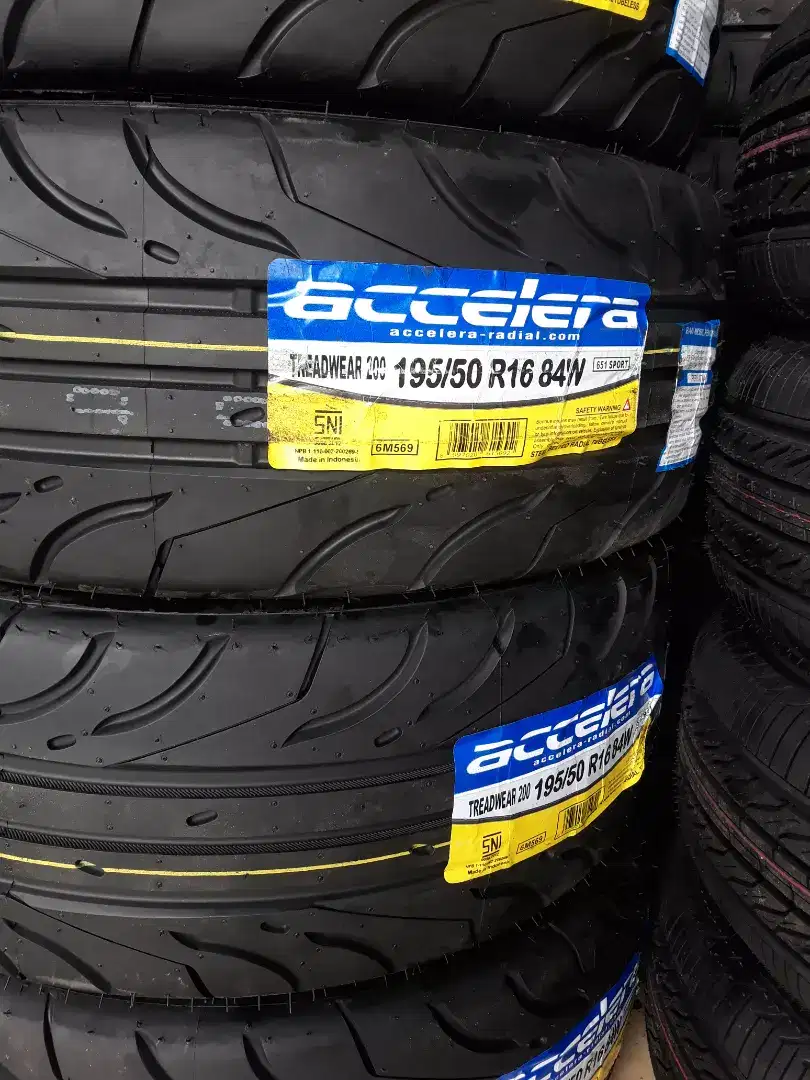 BAN SEMI SLIC 651 SPORT 195/50 R16