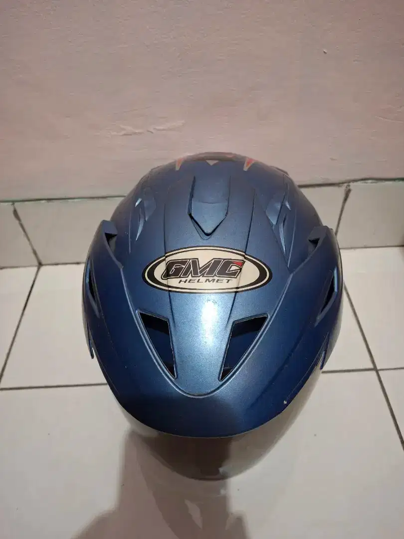 HELM ANAK SPIDERMAN WARNA BIRU DENIM