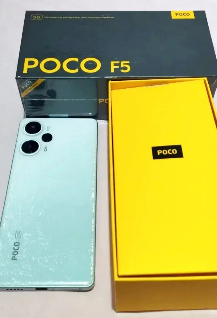 Poco F5 5G 8/256GB White Bekas Mulus