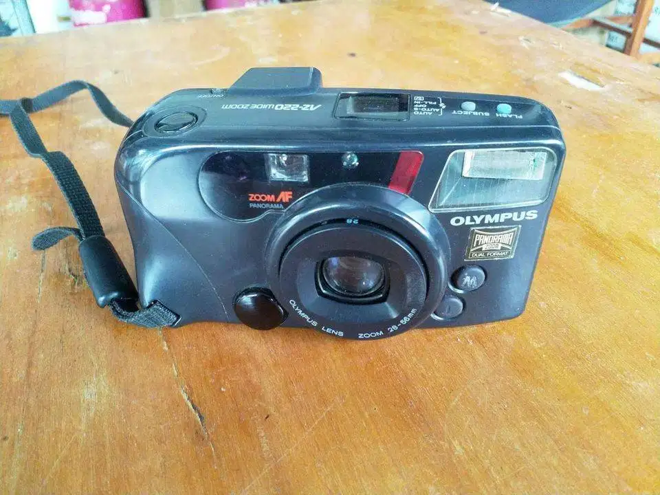 Kamera Analog Olympus AZ-220 Wide Zoom film CAMERA AS/IS