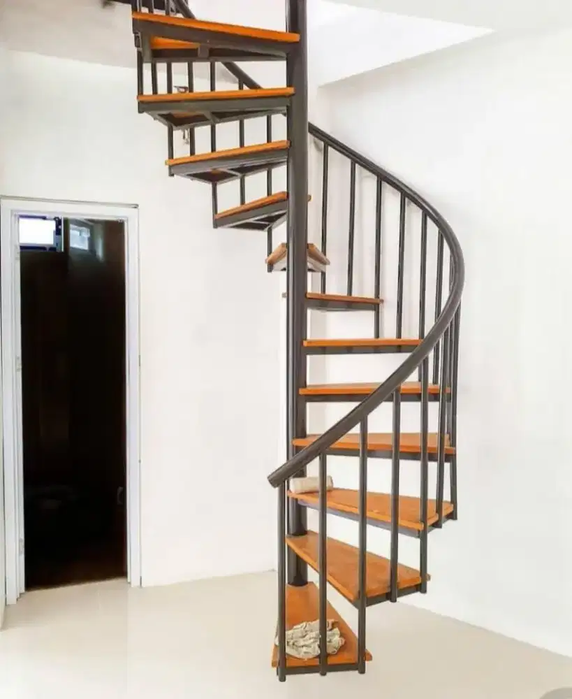 Tangga putar tangga darurat