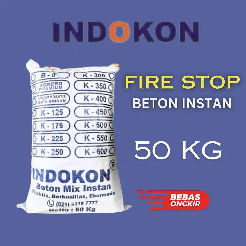 FIRE STOP BETON INSTAN INDOKON | FIRE STOP INDOKON