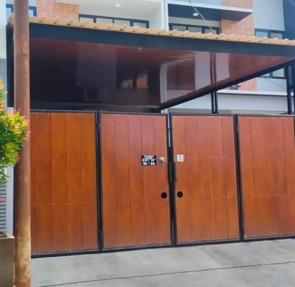 Kanopi baja ringan, kanopi alderon UPVC,plafon PVC