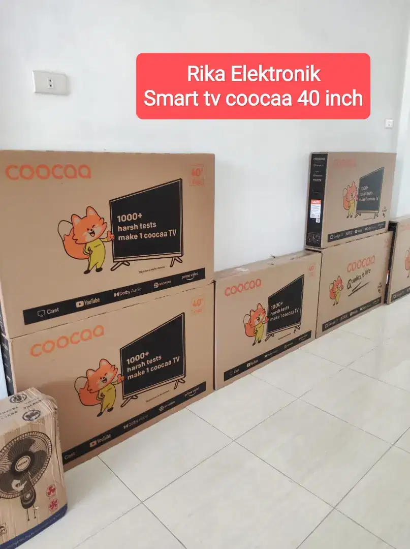 Tv 40 in smart coocaa wifi youtube