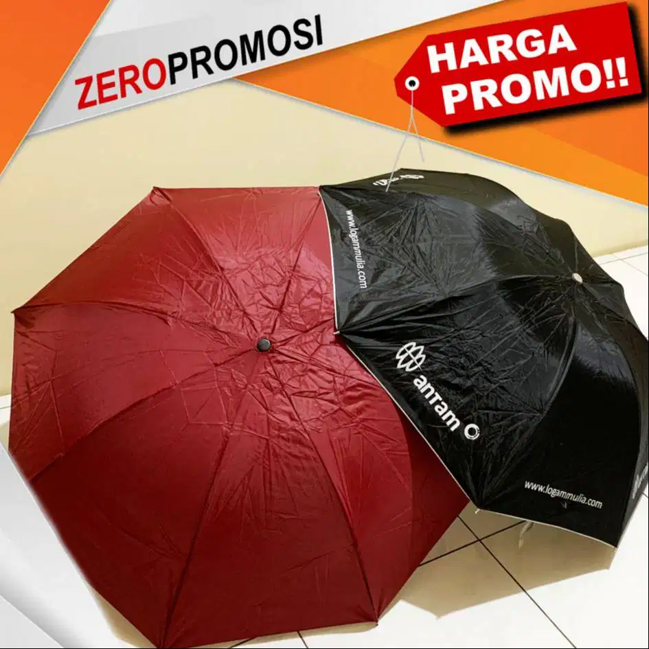 Payung Lipat 3 L3 348 Custom Logo