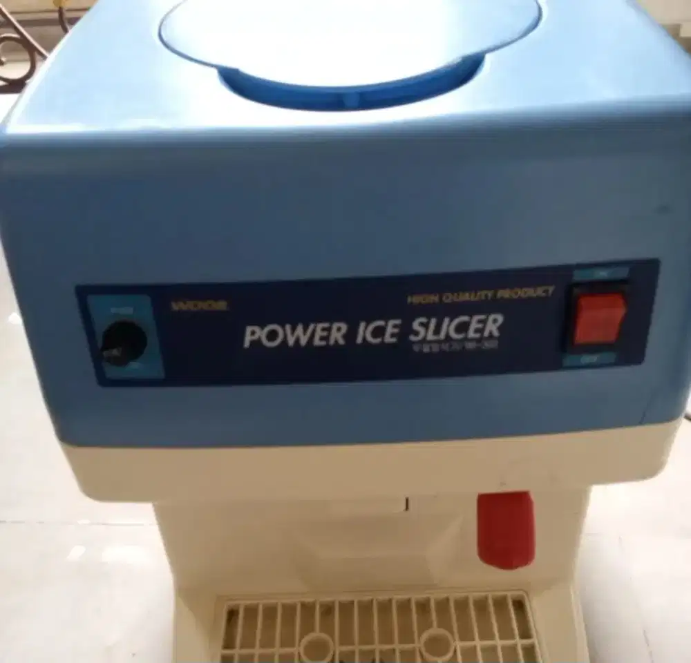 Wooil mesin serut es, ice shaver made in korea