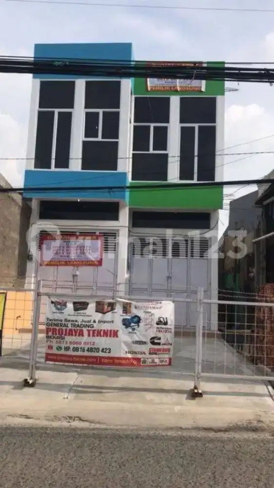 Dijual / disewakan ruko, lapak, kios, ruang usaha BEKASI 10toko2ruko