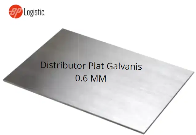 Distributor Plat Galvanis 0.6 MM Murah