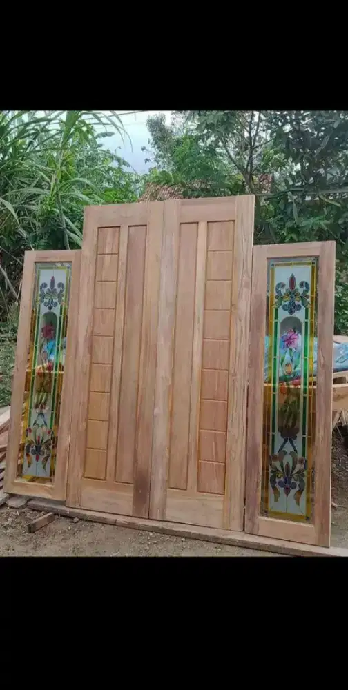 Pintu, jendela kusen jati berkualitas