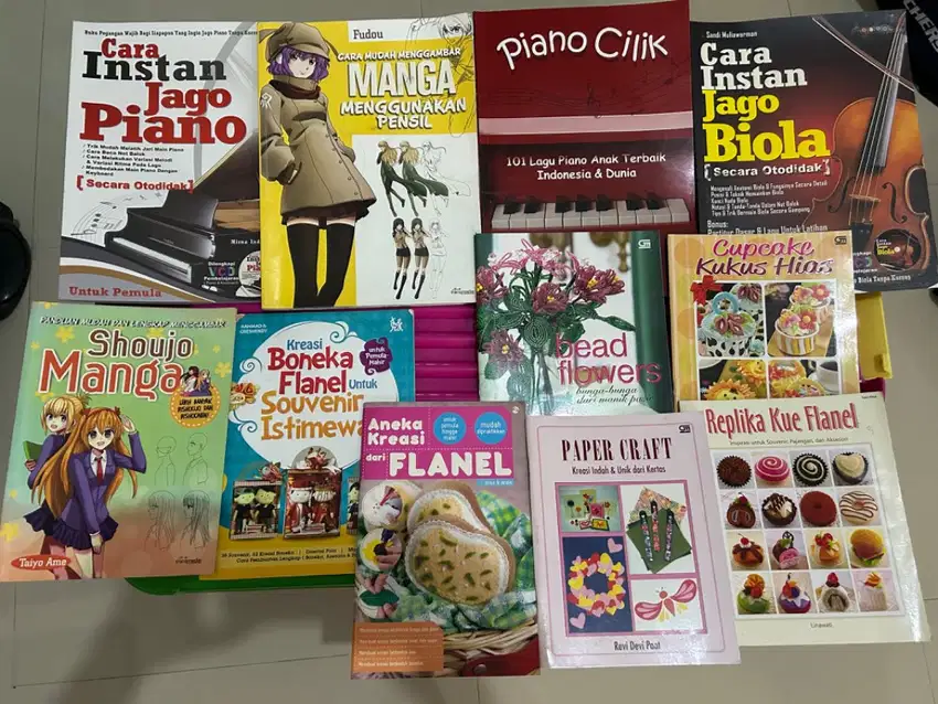 Paket 11 buku keterampilan