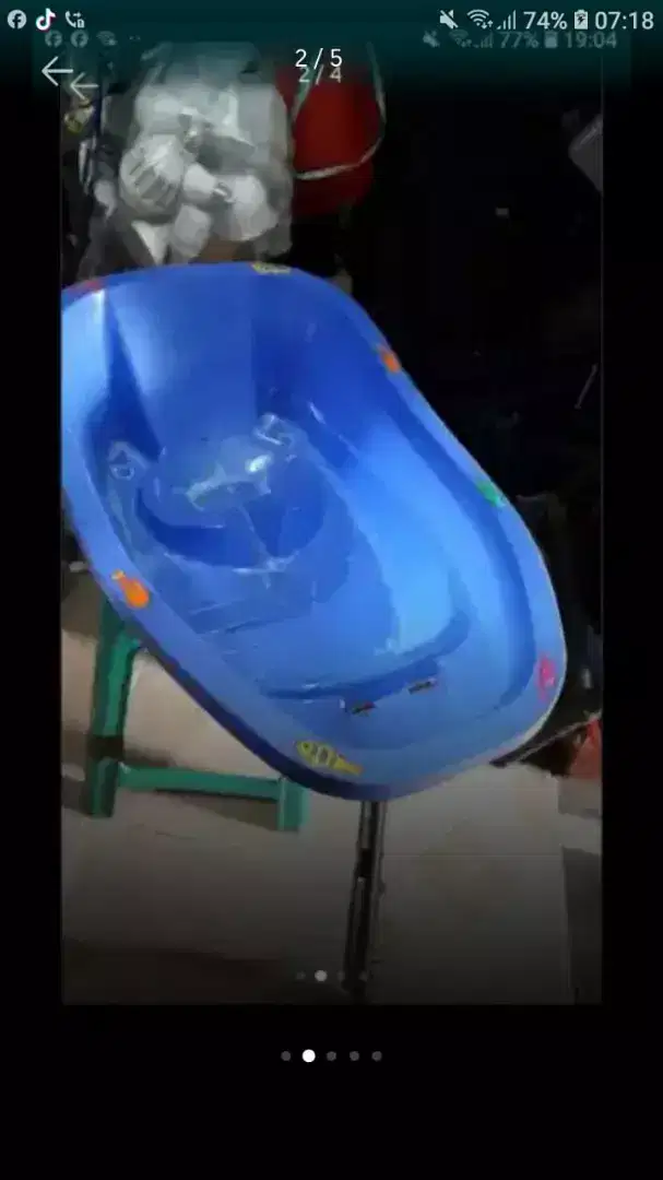 Ember khusus utk mandi sang baby kond spt baru hrg murah sj cpt dpt