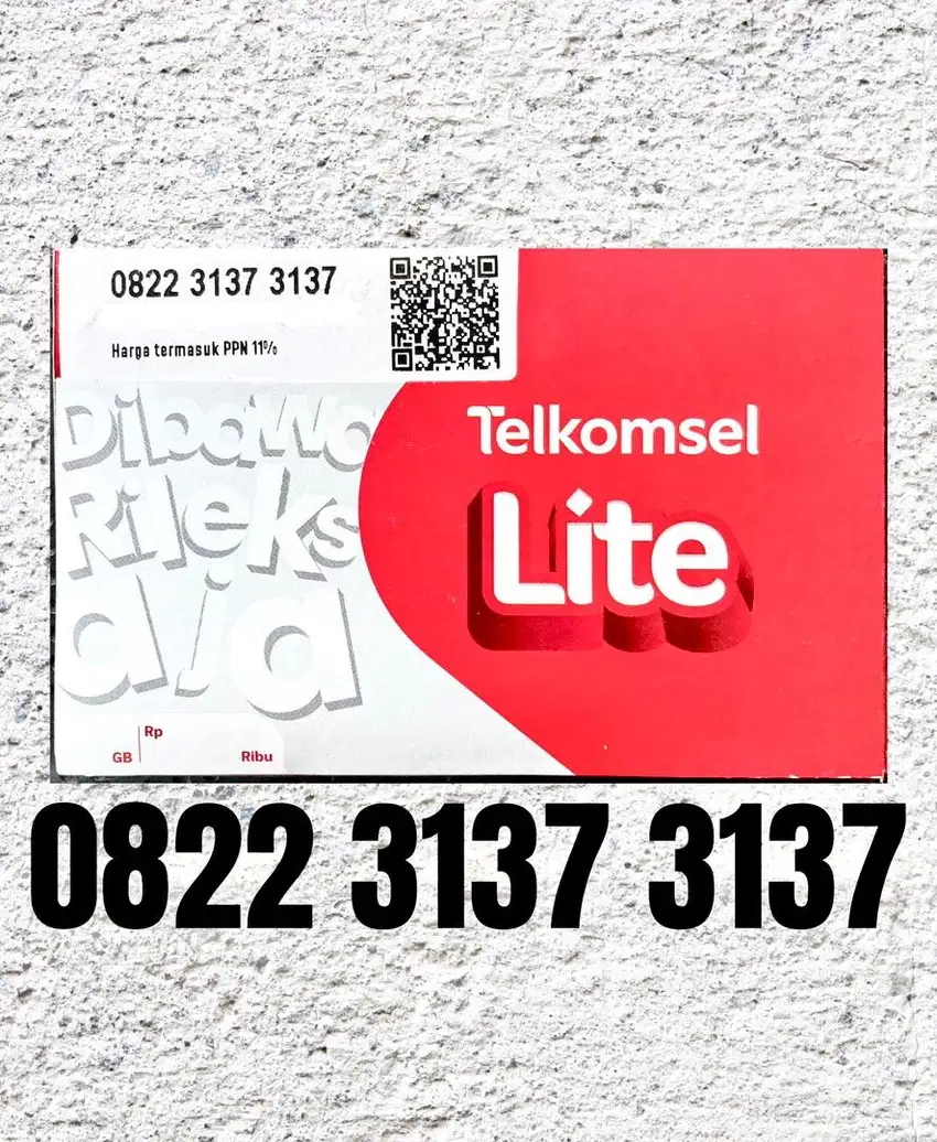 Nomor Cantik Telkomsel simPATI Rapi dobel ABCD Terbaik 3137 3137