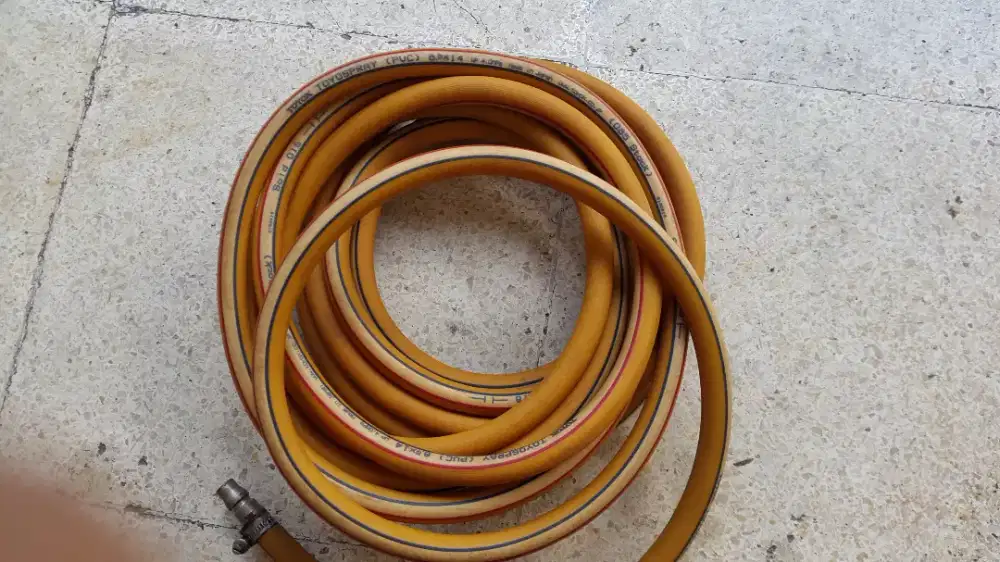 Selang angin Compresor merek Toyox Japan 7 meter masih bagus