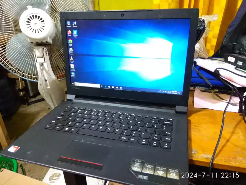 Laptop lenovo AMD A6 ssd 512 Gb Ram 8 Gb lcd 14 inch murah siap pakai