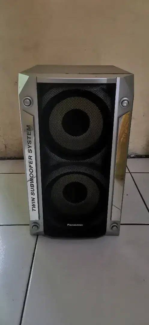 Subwoofer pasif panasonic double speaker