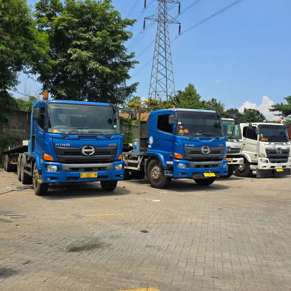 Jasa angkutan darat truk trailer max 60 ton