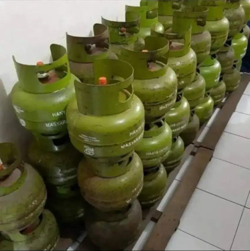 LPG 3 KG Kosongan dan Isi Segel Murah