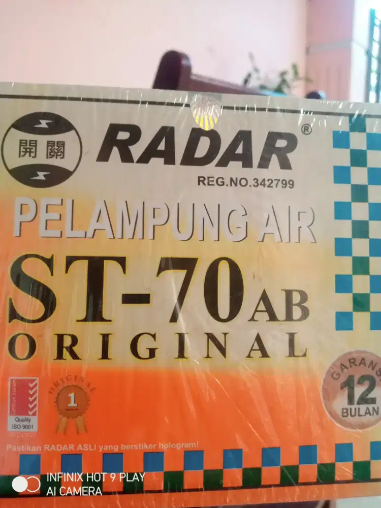 Pelampung air tandon atas