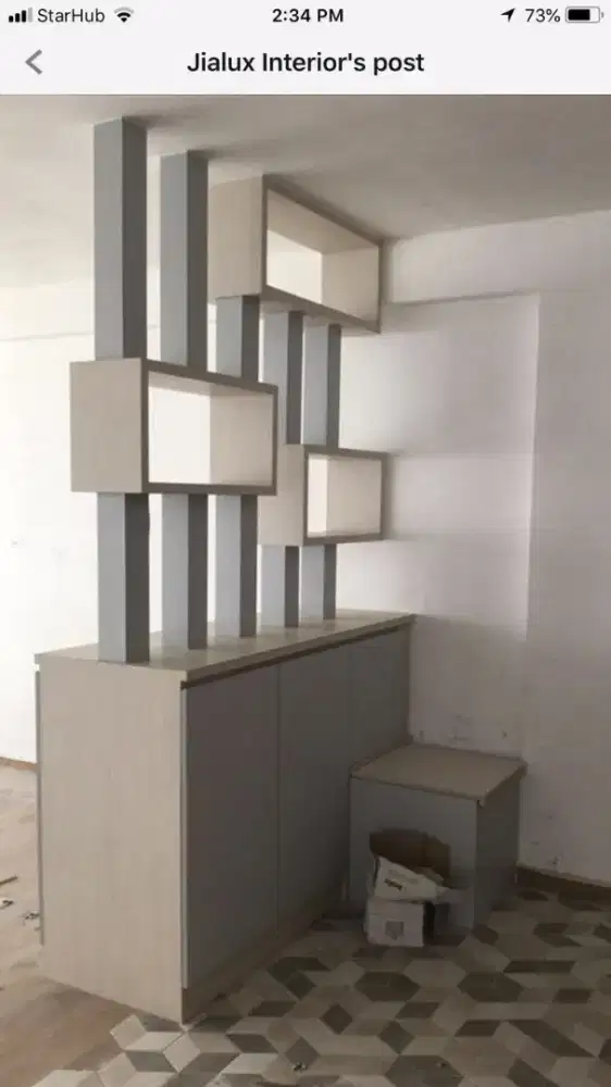 Kitchen set , Backdrop tv , Tempat tidur , Lemari