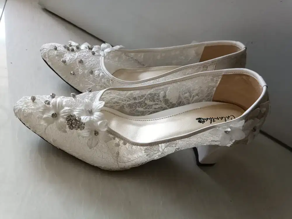 Sepatu pernikahan heels5cm