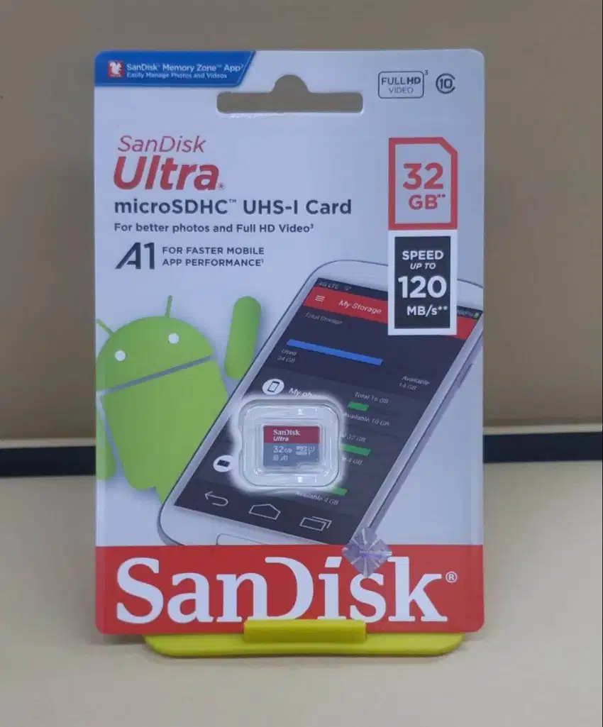 Micro SD Sandisk 32GB Ultra A1/ 120MBPS