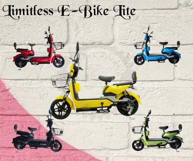 Sepeda Listrik Limitless Lite Electric Bike Moped 500 Watt