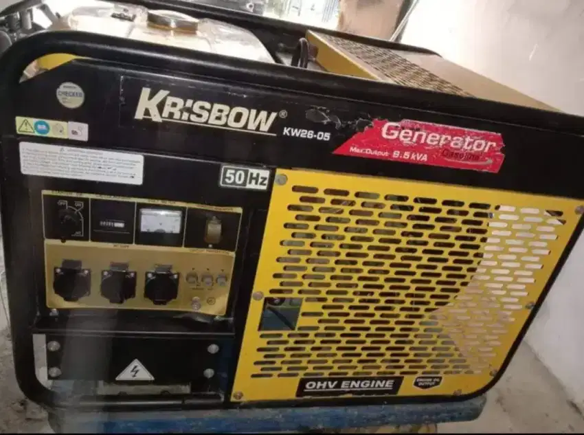 Ganset krisbow 9,5kva