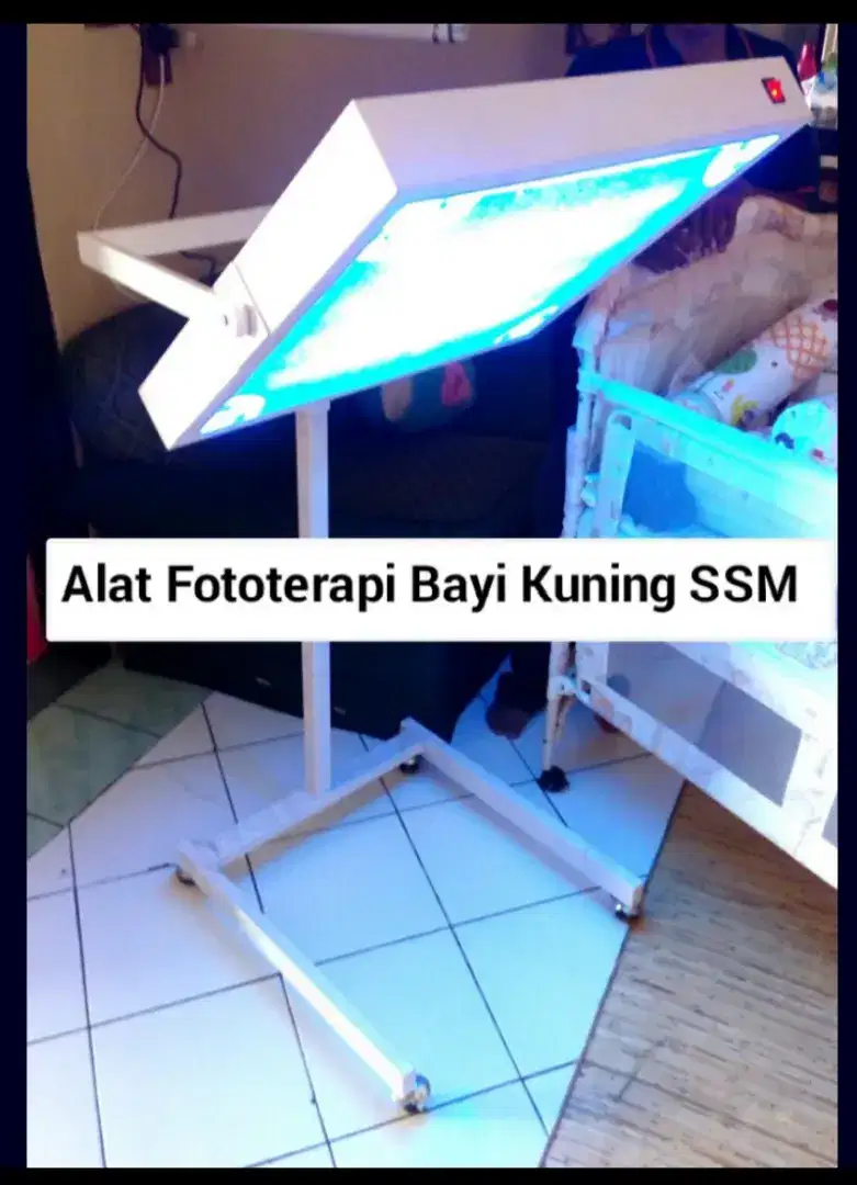 Lampu Biru Alat Fototerapi Bayi Kuning Jaundice Bluelight SSM