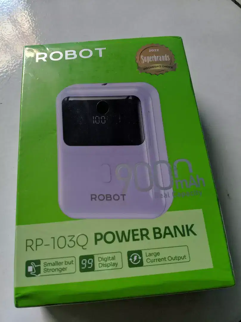 Power Bank Robot RP-103Q kap 9.000 mAh