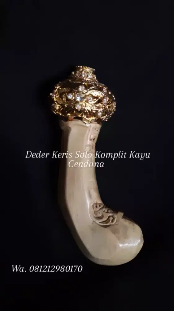 Gagang keris komplit Mendak selut