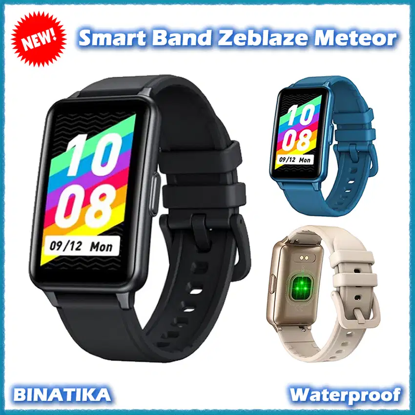 Baru - Smart Band Zeblaze Meteor Smartwatch SpO2 Blood Pressure Sensor