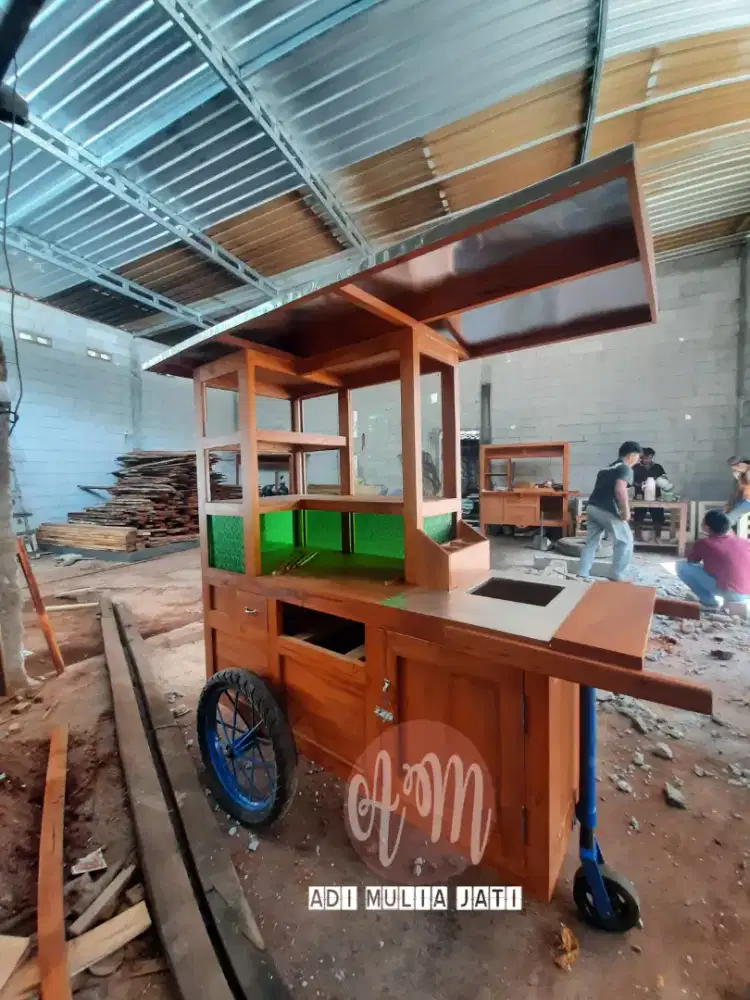 Gerobak bakmi jawa produksi