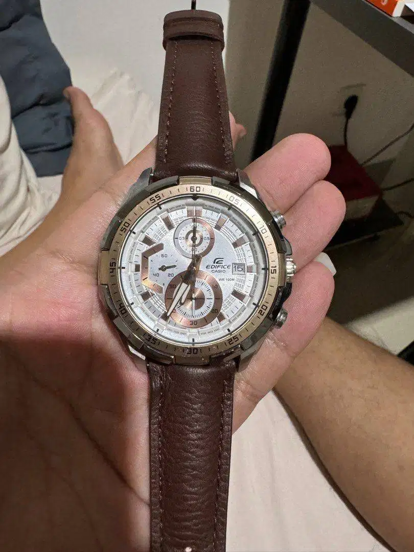 Casio Edifice brown second full set