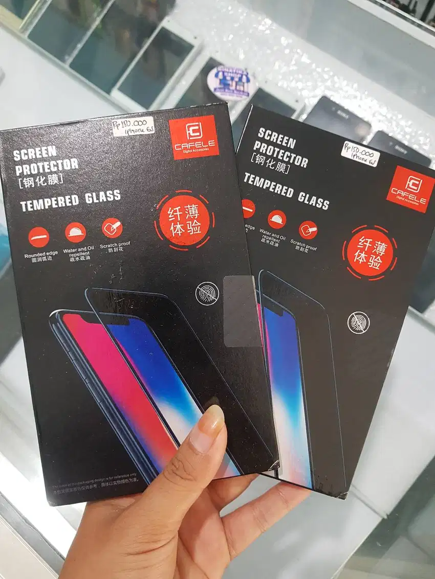 Baru - Original CAFELE Tempered Glass iPhone 6 6s iPhone 7 iPhone 8