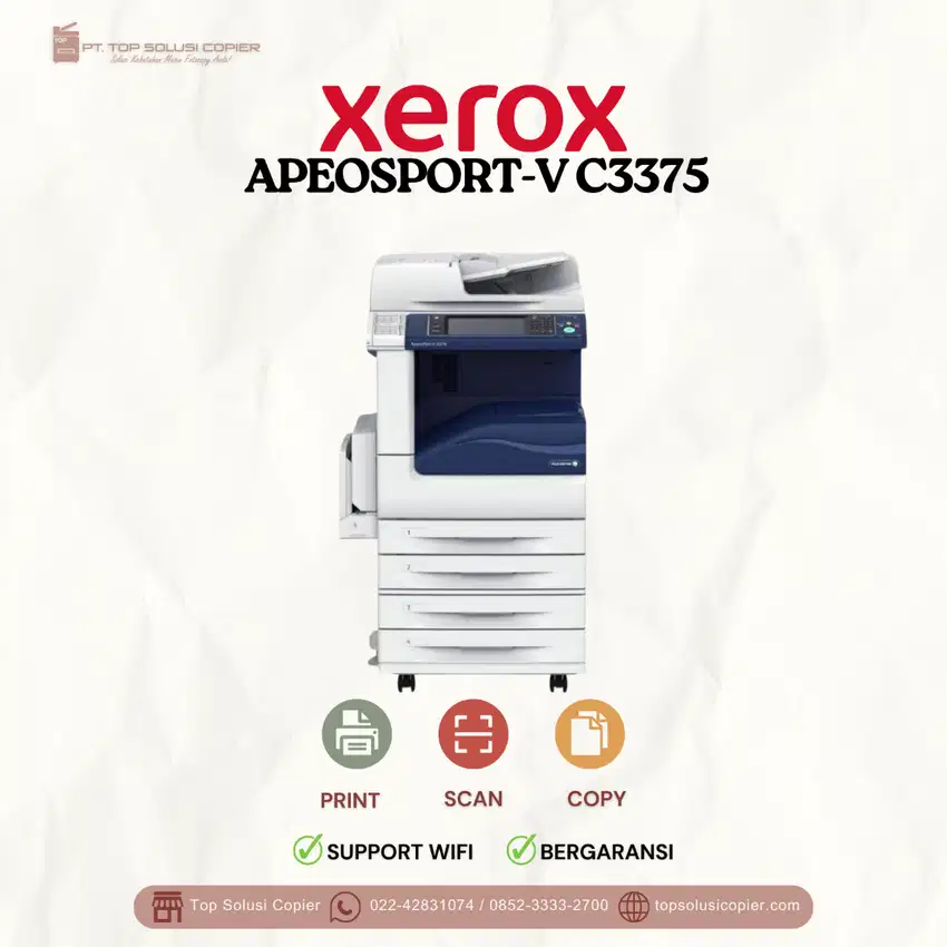 MESIN FOTOCOPY WARNA XEROX APV C3375
