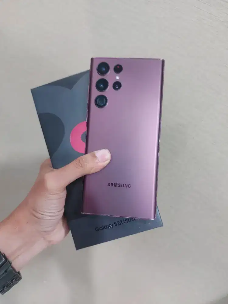 SAMSUNG S22 ULTRA 5G Ram12/256Gb Resmi SEIN Fullset ORI 100% NORMAL.