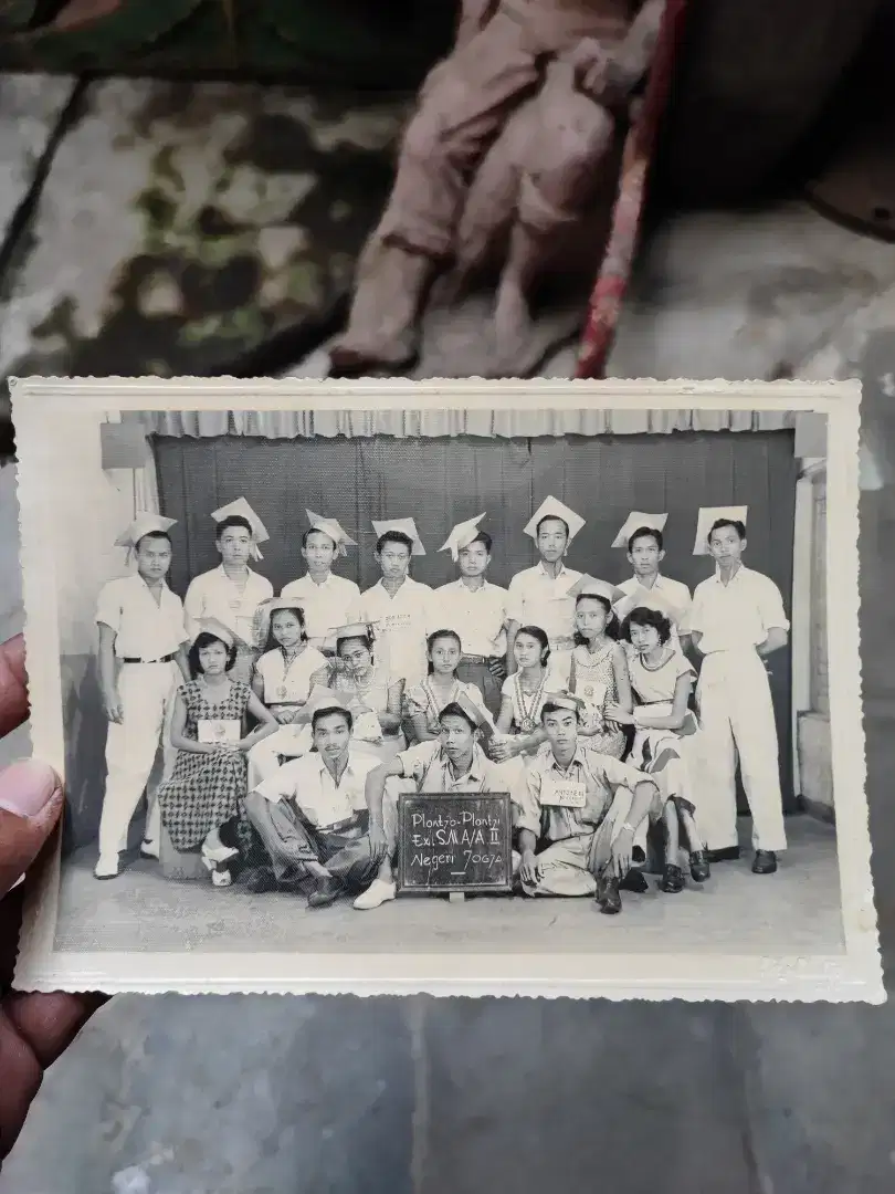 Foto Jadul Pasca Plonco SMA Negeri Jogja 1960s