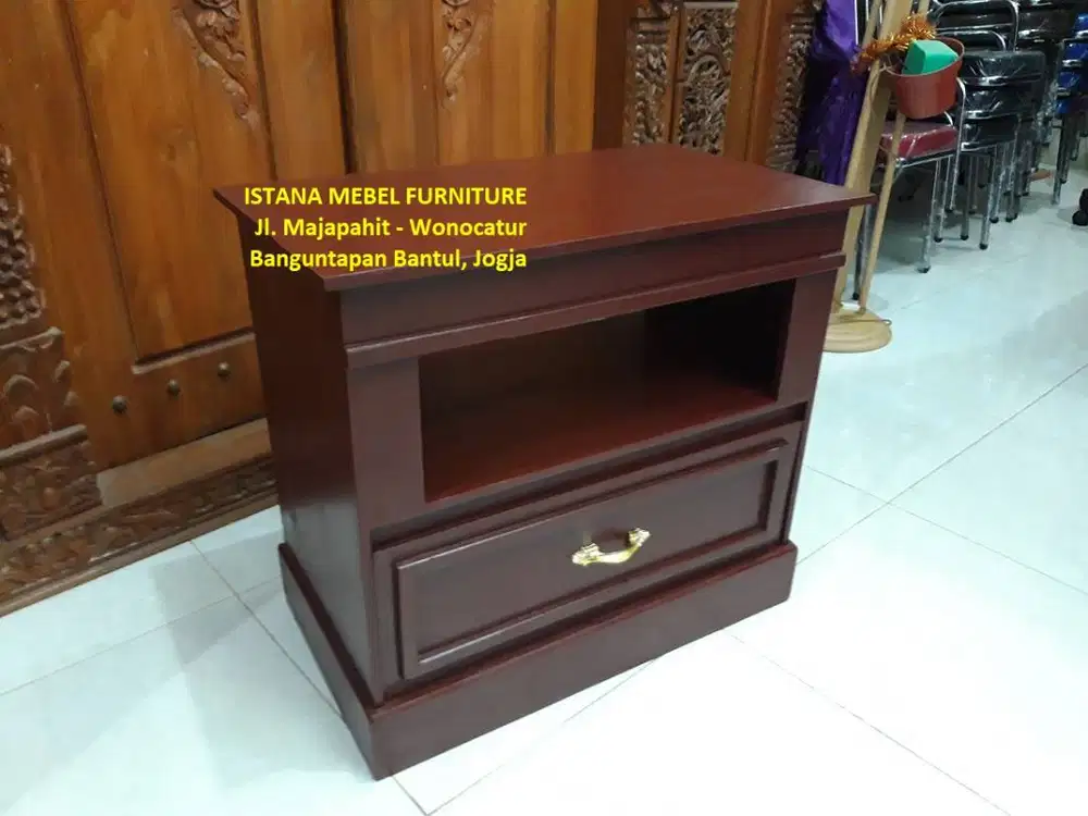 Almari Lemari Meja Rak Nakas Televisi TV Akuarium Aquarium Kayu (ksh)