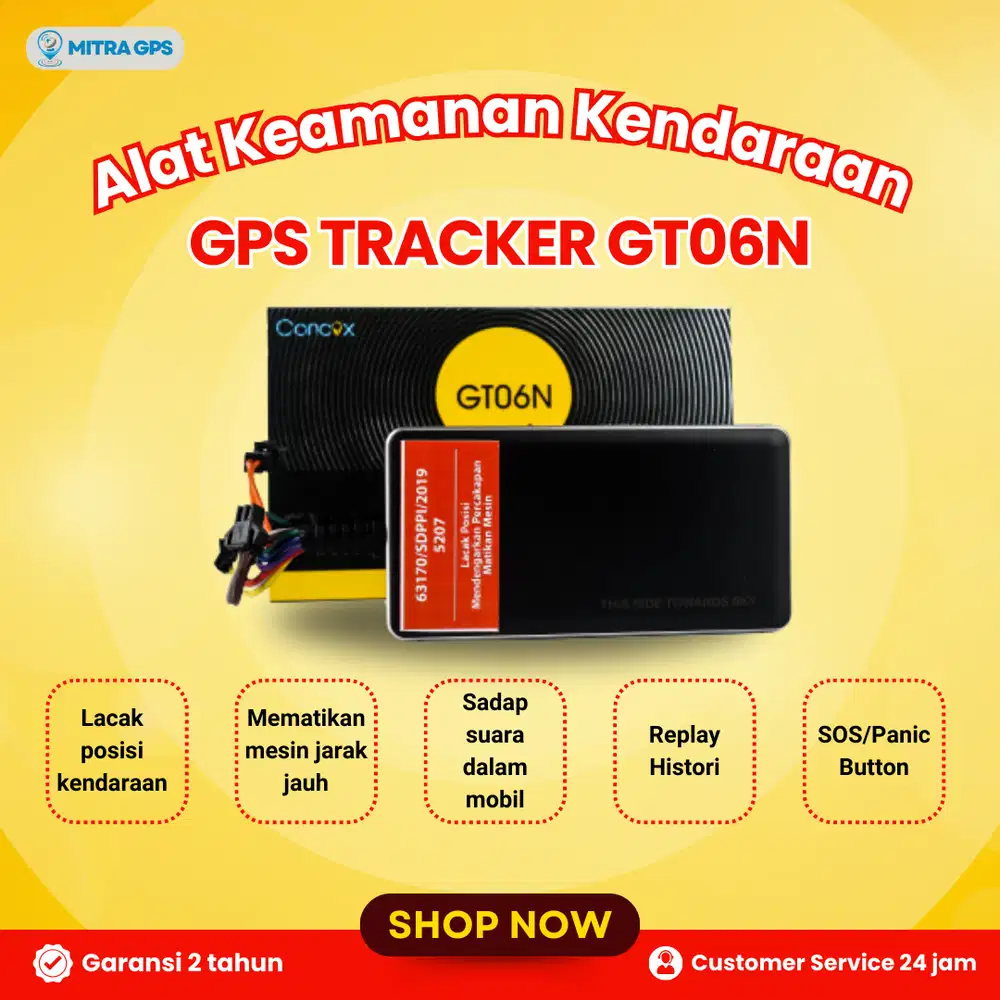 GPS TRACKER GT06N 4G - ALAT PELACAK KENDARAAN