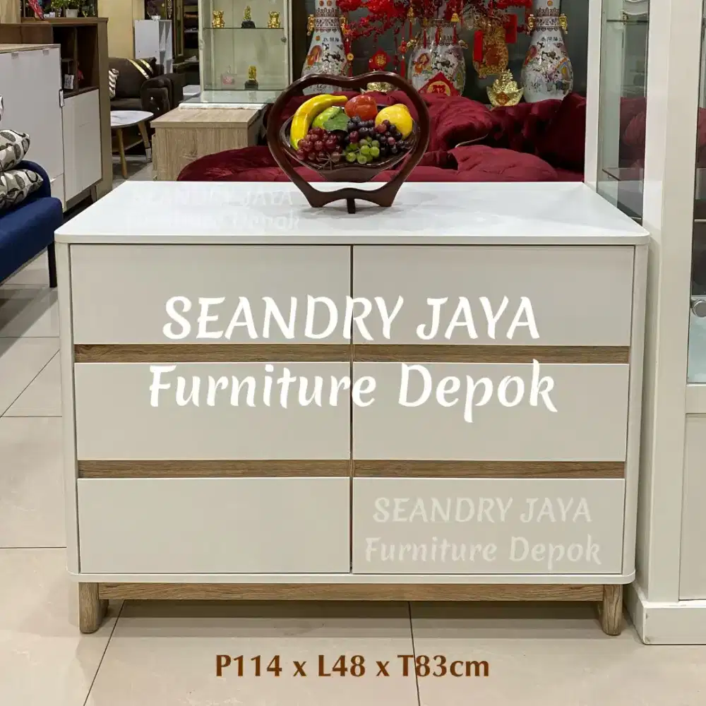 SEANDRY JAYA Furniture Depok/Locker/Drawer/5 Susun/GLossy/Murah/COD