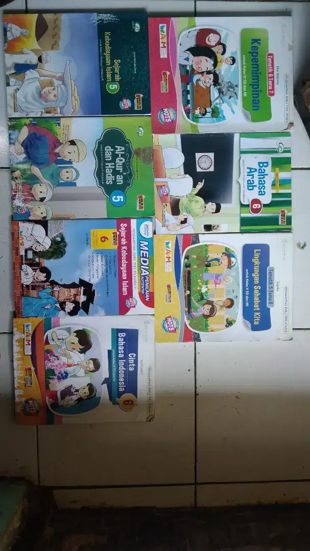 Buku terbitan dari tiga serangkai kelas 5