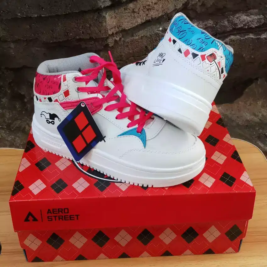 Sepatu Aerostreet X Harley Quinn Limited Edition