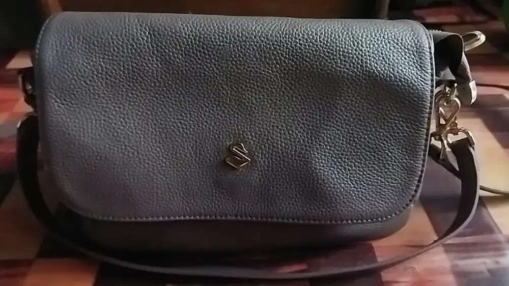 Tas Savy Leather Original Purple