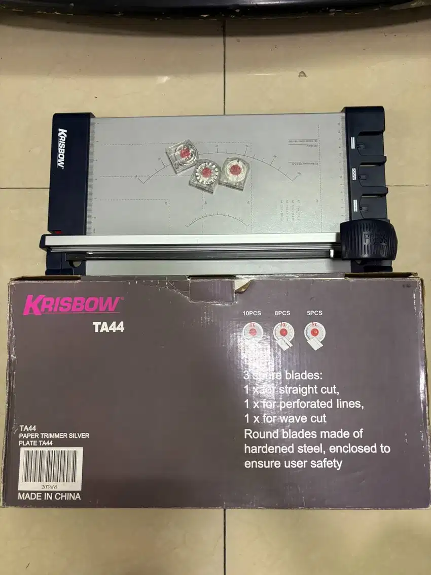 Alat Potong Kertas Rotary ( 320 mm ) - Rotary Paper Cutter Trimmer Kri